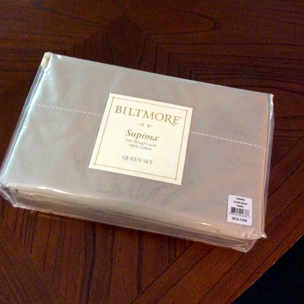 New Biltmore Supima Sheets